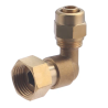 Coude PER a Compression Femelle Ecrou Libre
