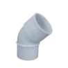 Raccord PVC mâle/femelle — coude 45°