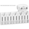 Resi9 XE - répartiteur système embrochable - 5 modules - avec connecteur