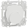 Odace — Sortie de câble avec serre-câble Ø6 à 12mm² — blanc RAL 9003 mat