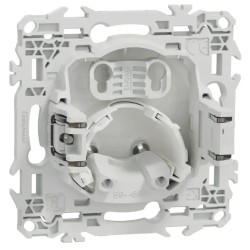 Odace 2025 - sortie de câble avec griffes - serre câble 6 à 12 mm² - blanc craie