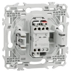 Odace 2025 - va-et-vient ou poussoir avec griffes - 10AX - blanc craie