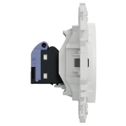 Odace 2025 - prise RJ45 - Cat6 UTP grade 1 à 2 - blanc craie