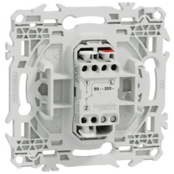 Odace 2025 - va-et-vient ou poussoir à levier - 10AX - blanc craie