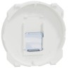 Odace 2025 - enjoliveur seul - pour prise RJ45 - blanc craie