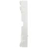 Odace 2025 - enjoliveur seul - pour prise RJ45 - blanc craie