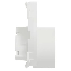 Odace 2025 - enjoliveur seul - pour sortie de câble - blanc RAL 9003 mat