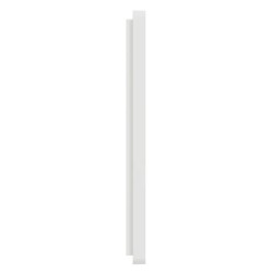 Odace Architecte - plaque 2 postes entraxe spécifique 57mm - Blanc craie