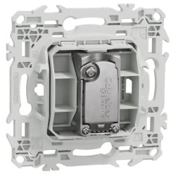 Odace 2025 - prise TV simple mâle - sortie coaxiale - sans enjoliveur