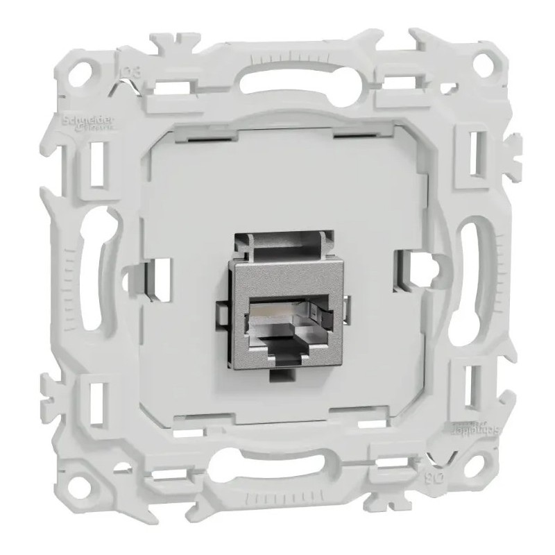 Odace 2025 - prise RJ45 Cat6 STP grade 2TV min à grade 3TV - sans enjoliveur