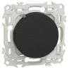 Odace 2025 - va-et-vient ou poussoir - 10AX - noir onyx