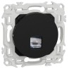 Odace 2025 - prise RJ45 - Cat6 STP grade 2TV min à grade 3TV - noir onyx