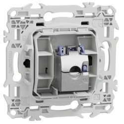 Odace 2025 - prise RJ45 - Cat6 STP grade 2TV min à grade 3TV - noir onyx