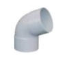 Raccord PVC femelle/femelle — coude 67°