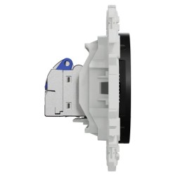 Odace 2025 - prise RJ45 - Cat6A STP grade 3TV - noir onyx