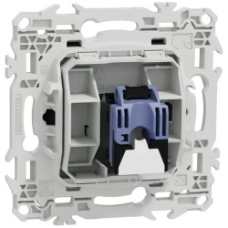 Odace 2025 - prise RJ45 - Cat6 UTP grade 1 à 2 - noir onyx