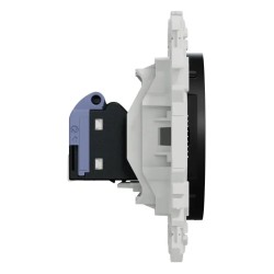 Odace 2025 - prise RJ45 - Cat6 UTP grade 1 à 2 - noir onyx