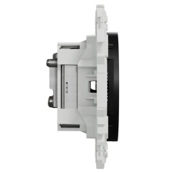 Odace 2025 - prise TV/FM - sorties coaxiales - noir onyx