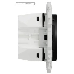 Odace 2025 - chargeur USB-C 65W - forte puissance et charge rapide - noir onyx