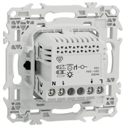 Odace 2025 - détecteur présence et mouvement - 3 fils avec neutre - noir onyx