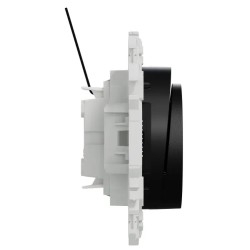 Odace 2025 - interrupteur à carte - LED localisation incluse - 10AX - noir onyx