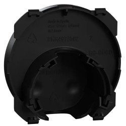 Odace 2025 - enjoliveur seul - pour sortie de câble - noir RAL 9005 mat - pour équiper S980662 ou en remplacement sur S940662