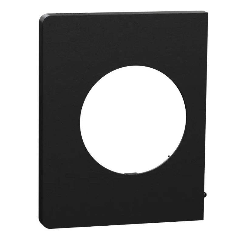 Odace Architecte - plaque de finition latérale - couleur Noir onyx