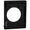 Odace Architecte - plaque de finition latérale - couleur Noir onyx