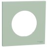 Odace - plaque de finition - vert jade - 1 poste - H87,5mm x L87,5mm x P11,7mm