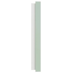 Odace - plaque de finition - vert jade - 1 poste - H87,5mm x L87,5mm x P11,7mm
