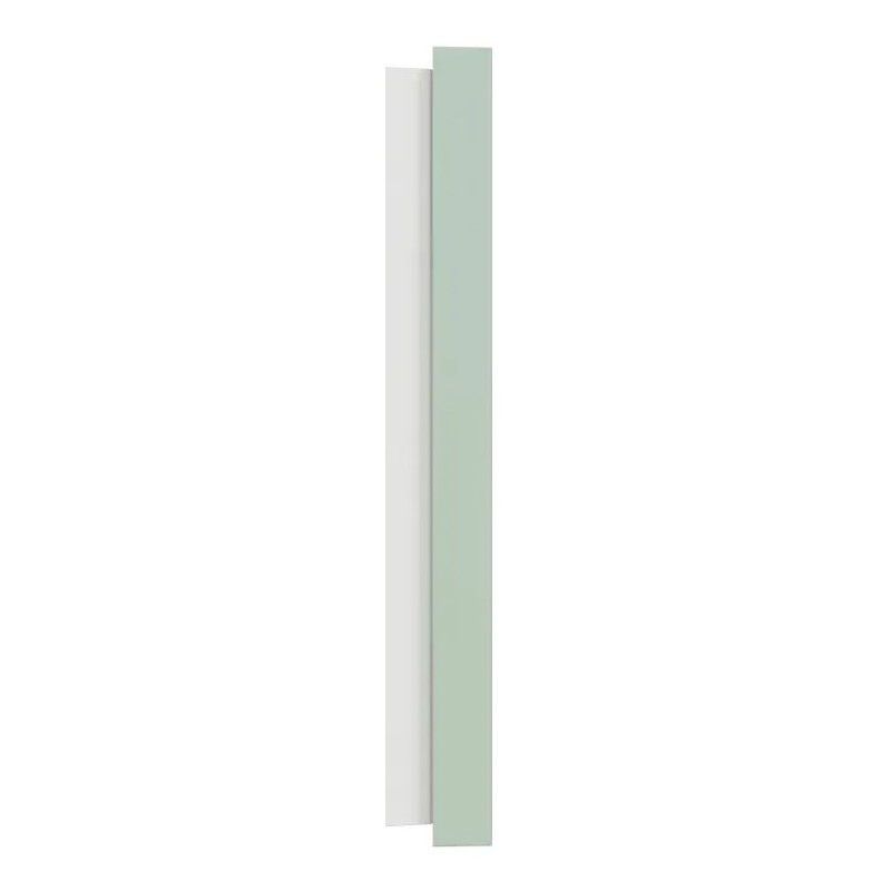 Odace - plaque de finition 2 postes - couleur Vert jade