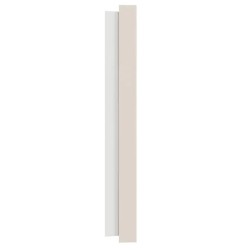 Odace - plaque de finition 4 postes - couleur Beige sable