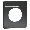 Odace Architecte - plaque de finition 1 poste - effet Perle Noire