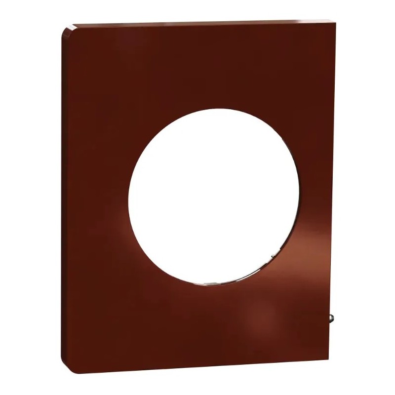 Odace Architecte - plaque de finition latérale - Sienne émaillé