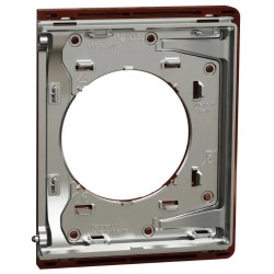 Odace Architecte - plaque de finition latérale - Sienne émaillé