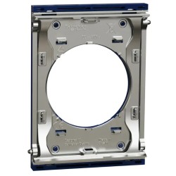 Odace Architecte - plaque de finition centrale - Bleu émaillé