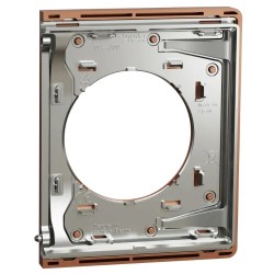 Odace Architecte - plaque de finition latérale - effet Cuivre