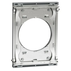 Odace Architecte - plaque de finition centrale - effet Titane