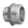 Mamelon Mâle/Mâle a Visser Réduit Chrome