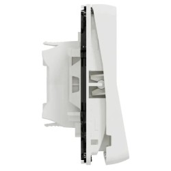 Mureva Styl - Va et vient - composable - IP55 - IK08 - connexion auto - blanc