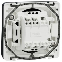 Mureva Styl - Va et vient - composable - IP55 - IK08 - connexion auto - gris