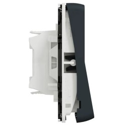 Mureva Styl - Va et vient - composable - IP55 - IK08 - connexion auto - gris