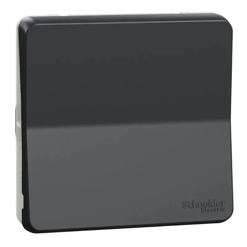 Mureva Styl - Bouton poussoir - composable - IP55 - IK08 - connexion auto - gris