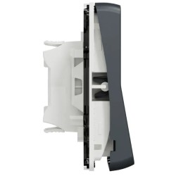 Mureva Styl - Double va et vient - composable - IP55 -IK08-connexion auto - gris