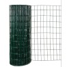 Grillage soudé – Maille 100 x 50 mm – Hauteur 1 m - Fil Ø 2,1 mm – Rouleau 25 m – Vert