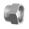Mamelon Mâle/Femelle a Visser Réduit Chrome