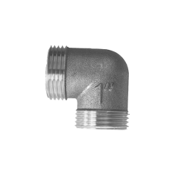 Coude Mâle a Visser Chrome