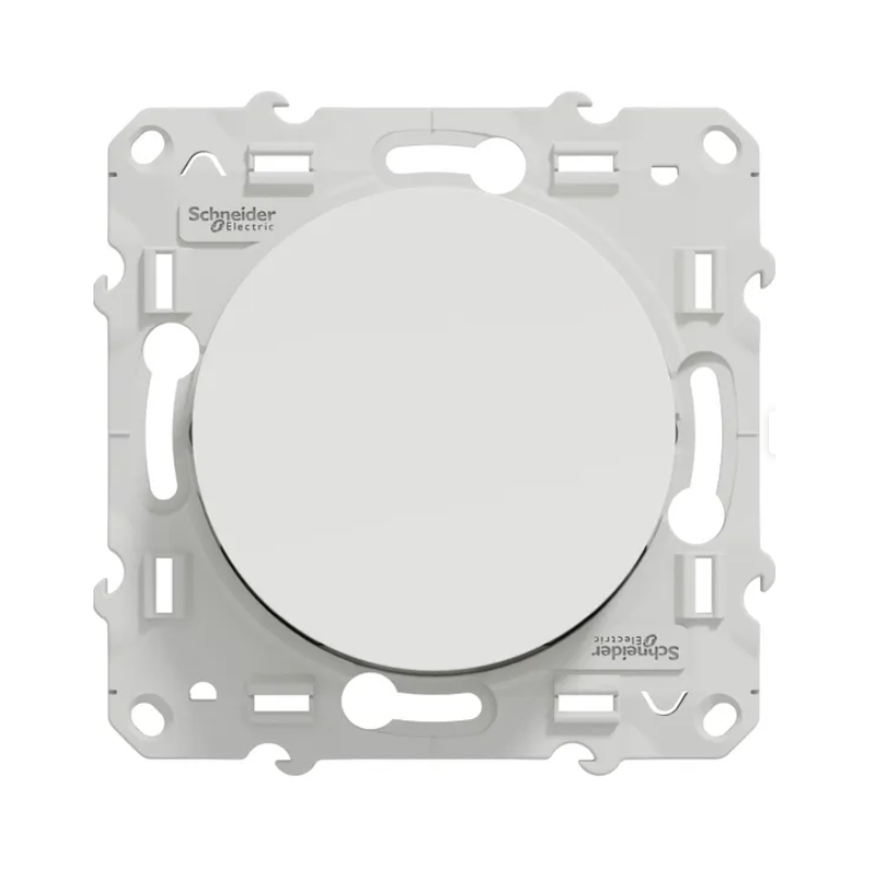 Odace 2011 - poussoir - blanc - 10A