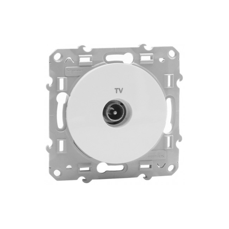 Odace 2011 - prise TV simple - blanc