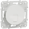Odace 2011 - prise RJ45 cat.6 STP - grade 2TV min à grade 3TV - blanc